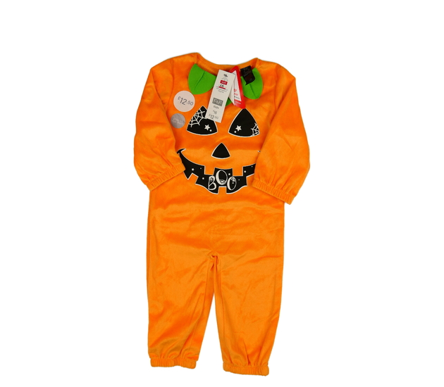 Nový oranžový halloween overal F&F