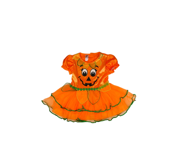 Oranžové halloween šaty 