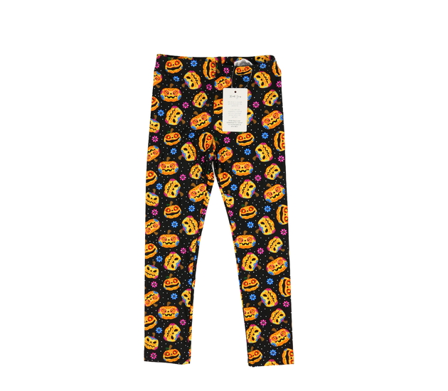 Nové černé halloween legíny 