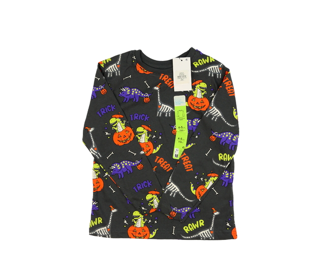 Nové šedé halloween triko s obrázky Primark 