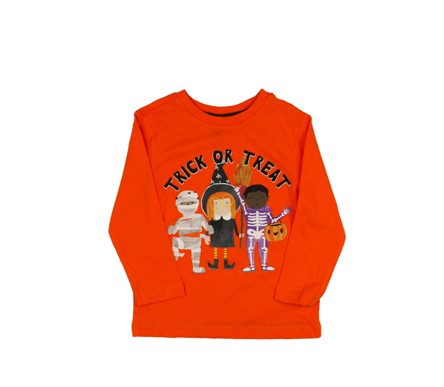 Oranžové halloween triko F&F