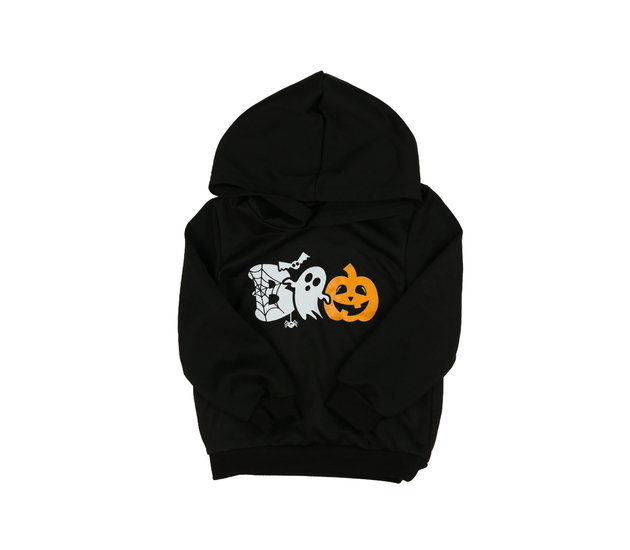 Černá halloween mikina 