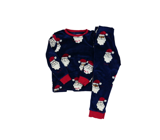 Hebké modré vánoční pyžamo F&F