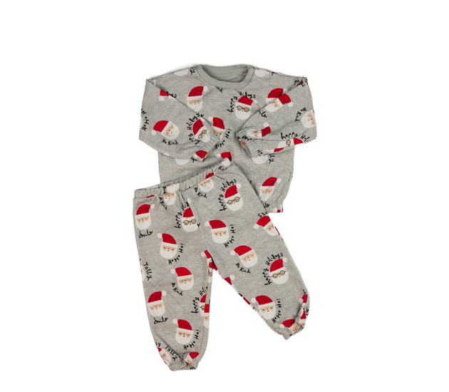 Šedá vánoční teplákovka F&F