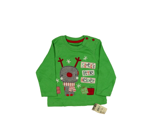 Nové zelené vánoční triko George