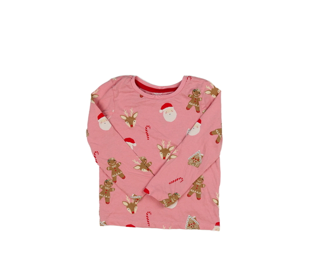 Růžové vánoční triko Nutmeg 