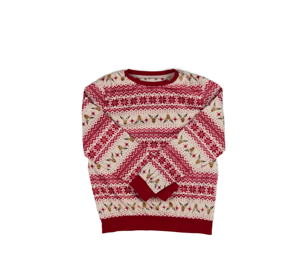 Světlý pyžamový vánoční vršek F&F