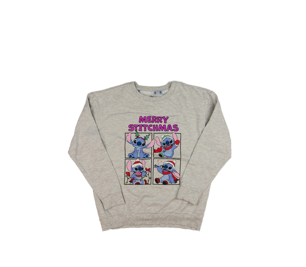 Šedá vánoční mikina Stitch Disney Primark 