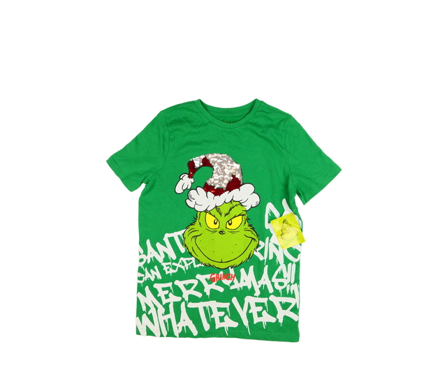 Nové zelené vánoční triko Grinch 