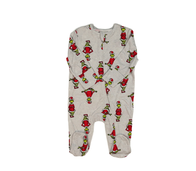 Šedý vánoční overal Grinch Primark 