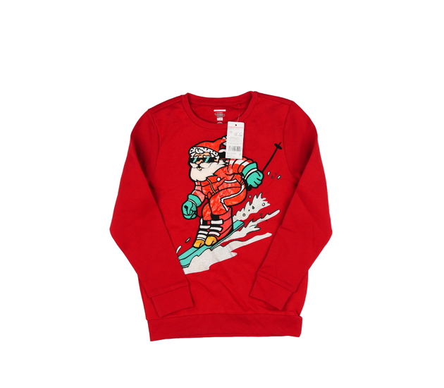 Nová červená vánoční mikina F&F