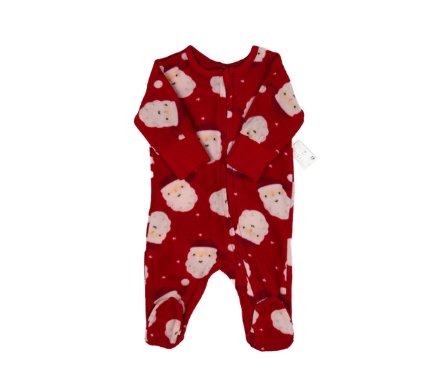 Nový červený vánoční overal se Santou 
