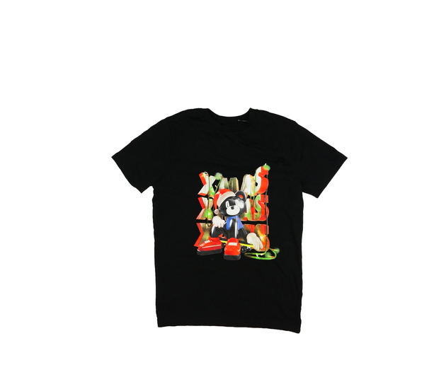 Černé vánoční triko Next