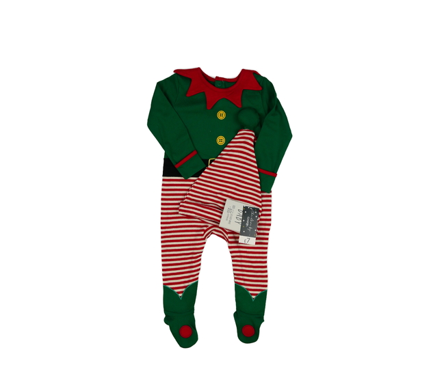 Nový vánoční overal a čepička pro pomocníčka Georg