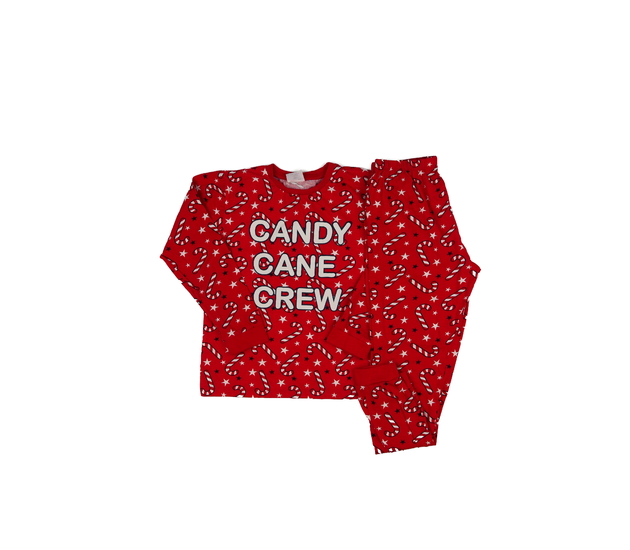 Červené vánoční pyžamo  