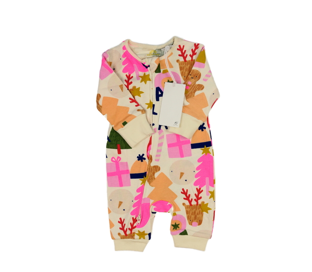 Nový béžový vánoční overal Next