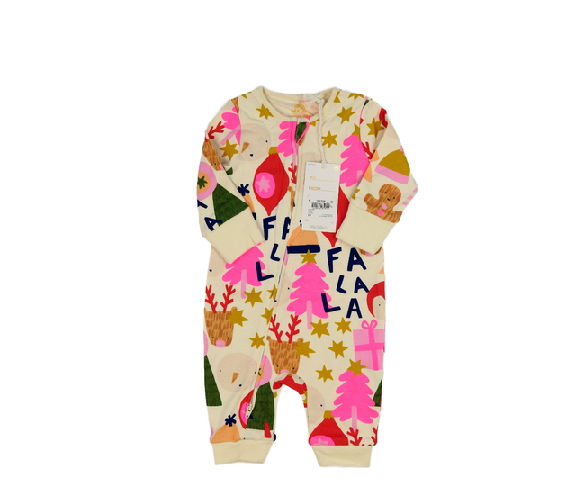 Nový béžový vánoční overal Next