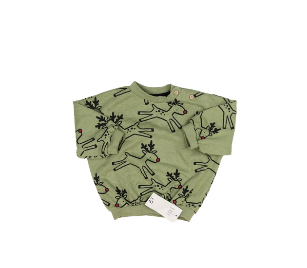 Nová zelená vánoční mikina George