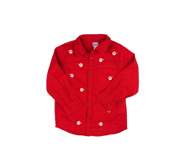 Červená vánoční košile se Santou F&F