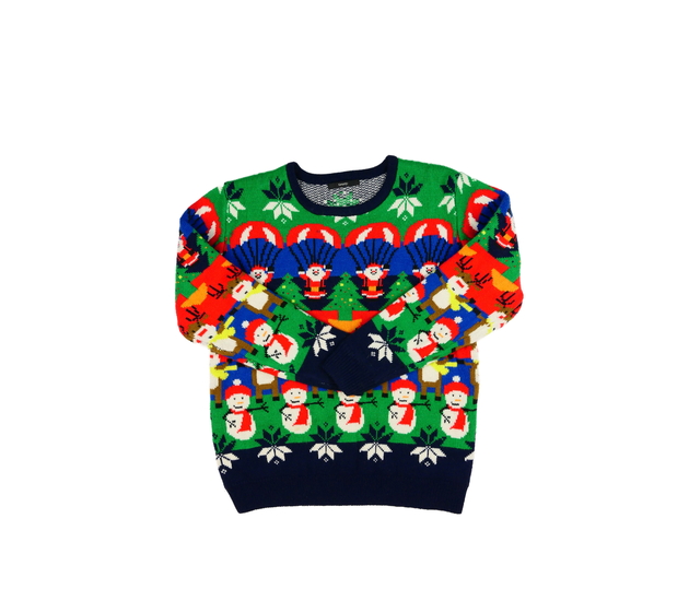 Barevný vánoční svetr George