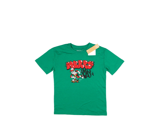 Nové zelené vánoční triko