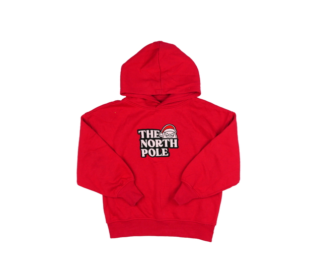 Červená vánoční mikina se Santou