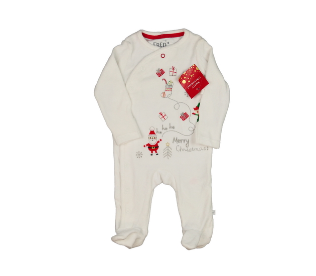 Nový bílý vánoční overal F&F