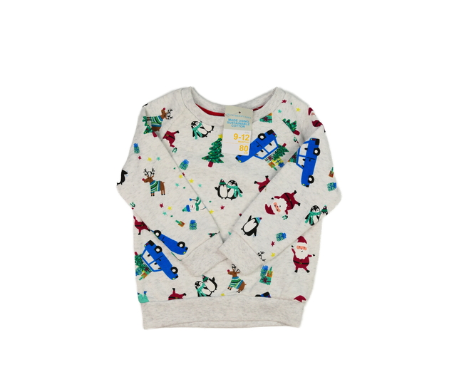 Nová šedá vánoční mikina Primark 