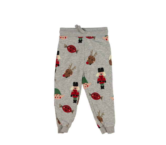 Šedé vánoční tepláky George