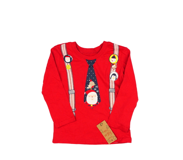 Nové červené vánoční triko George