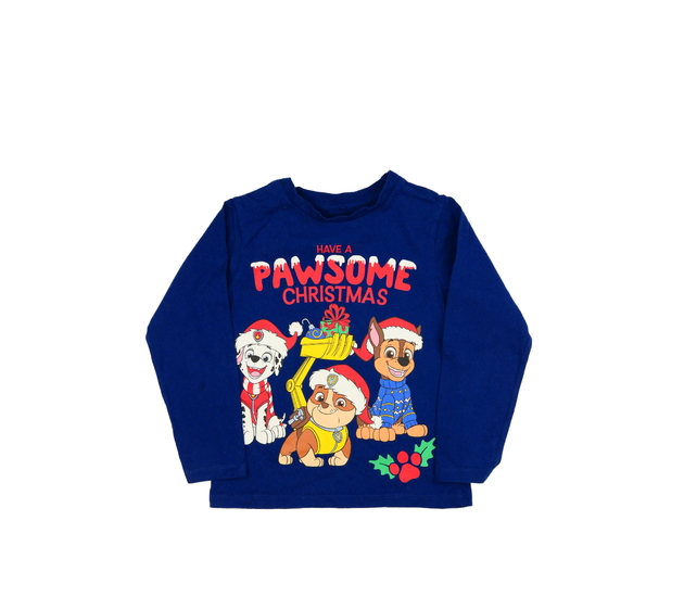 Modré vánoční triko Tlapková Patrola George