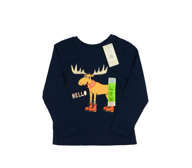 Nové modré vánoční triko Primark 