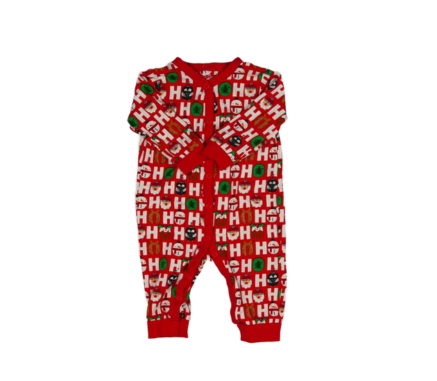 Červený vánoční overal Next