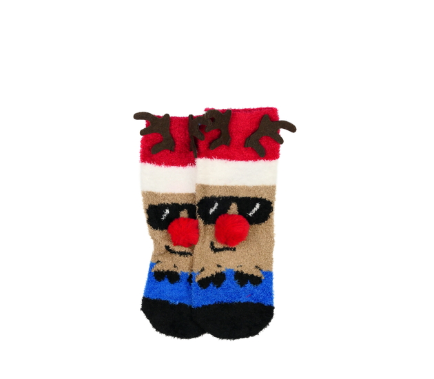 Nové protiskluzové vánoční ponožky EUR 26-28