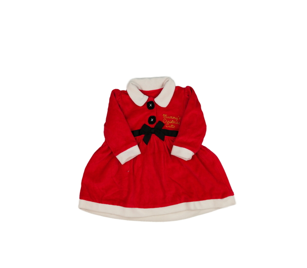 Červené vánoční šaty George