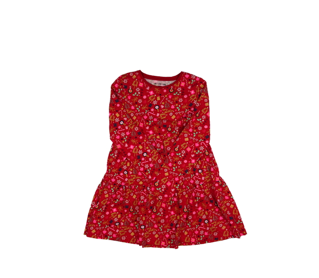 Červené vánoční šaty F&F