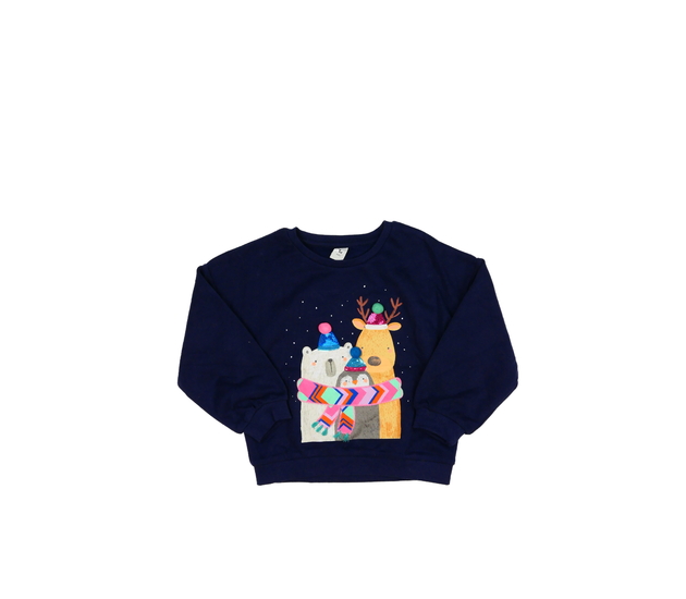 Modrá vánoční mikina Tu 