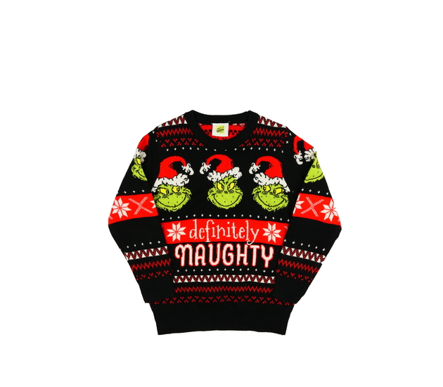 Červený vánoční svetr Grinch F&F