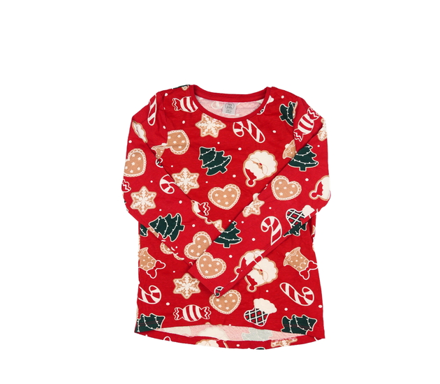 Červené vánoční triko 