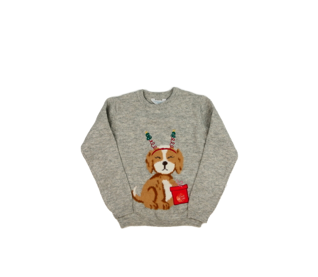 Nový vánoční svetr s pejskem Primark 