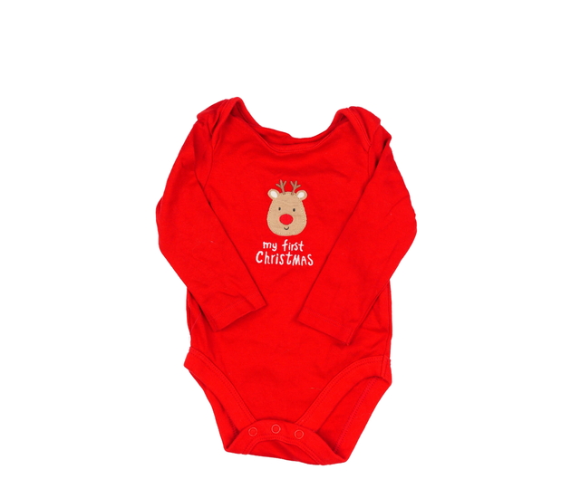 Červené vánoční body Nutmeg