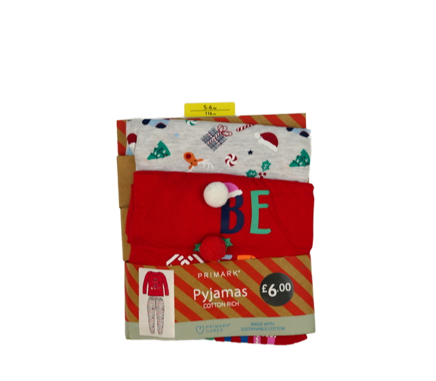 Nové vánoční pyžamo Primark 
