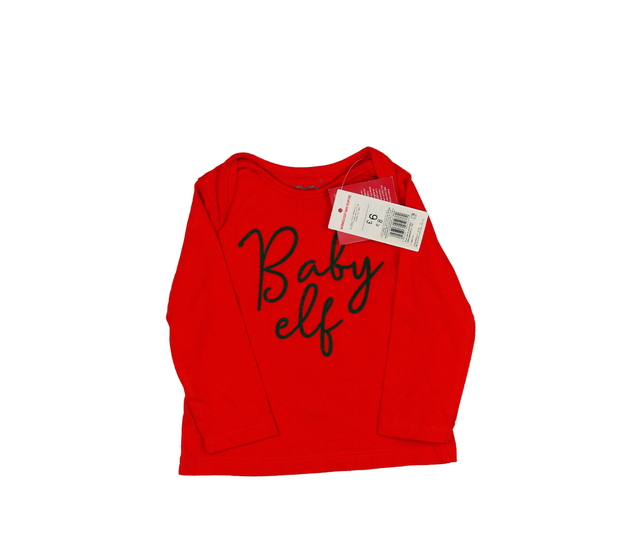 Nové červené vánoční triko F&F