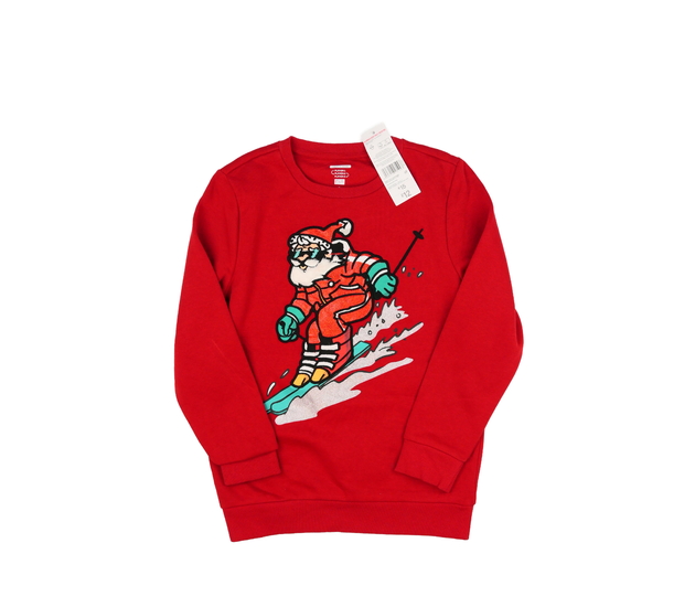 Nová červená vánoční mikina F&F