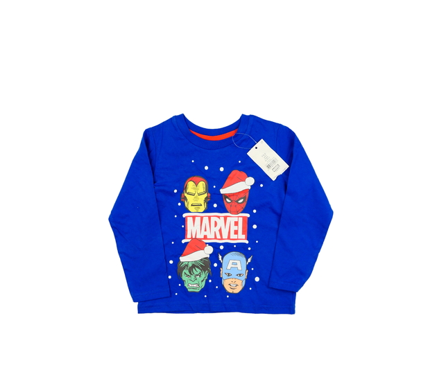 Nové modré vánoční triko Marvel George