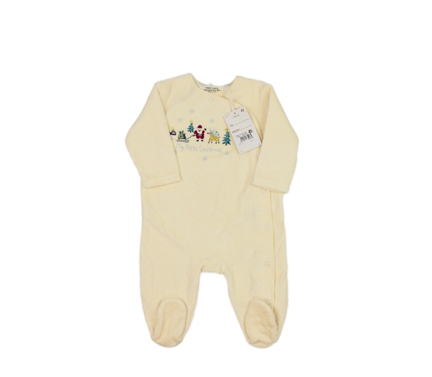 Nový krémový vánoční overal Next