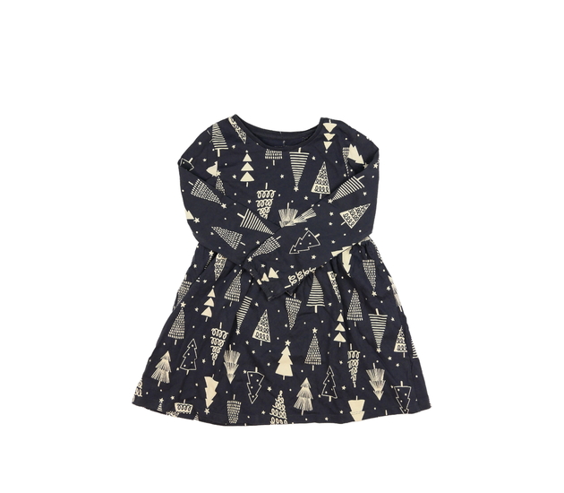 Šedé vánoční šaty George