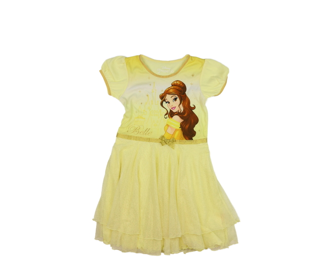 Žluté karnevalové šaty - Kráska a zvíře Disney 