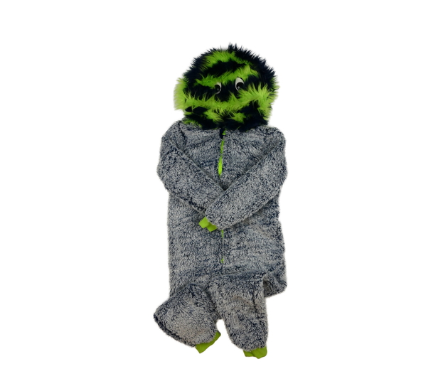 Nový karnevalový chlupatý overal - příšerka M&Co