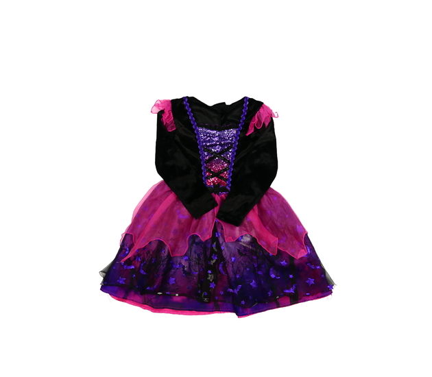 Zdobné karnevalové šaty - čarodějnice 